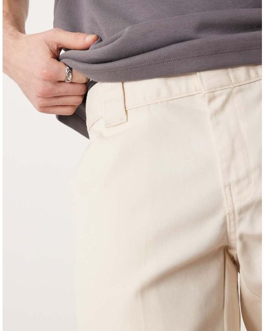 Dickies Natural 872 Slim Fit Work Trousers for men