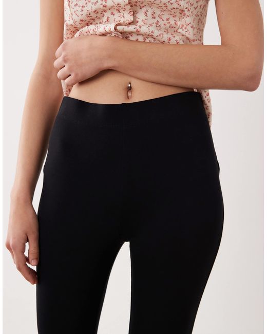 ASOS White Jersey Capri legging