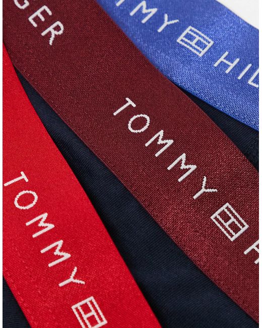 Signature essential - lot Tommy Hilfiger pour homme en coloris Blue