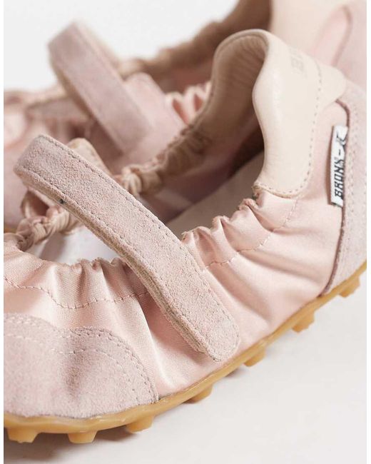 Bronx Pink Gravit-yy Ballet Flats