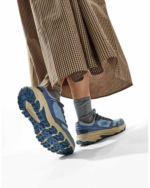 Skechers Blue Go Run Trail Altitude 2.0 Ravine Trainers