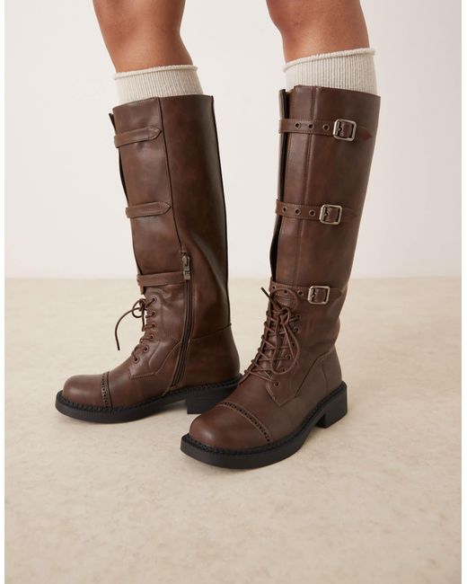 Raid Black – fallon – kniehohe stiefel