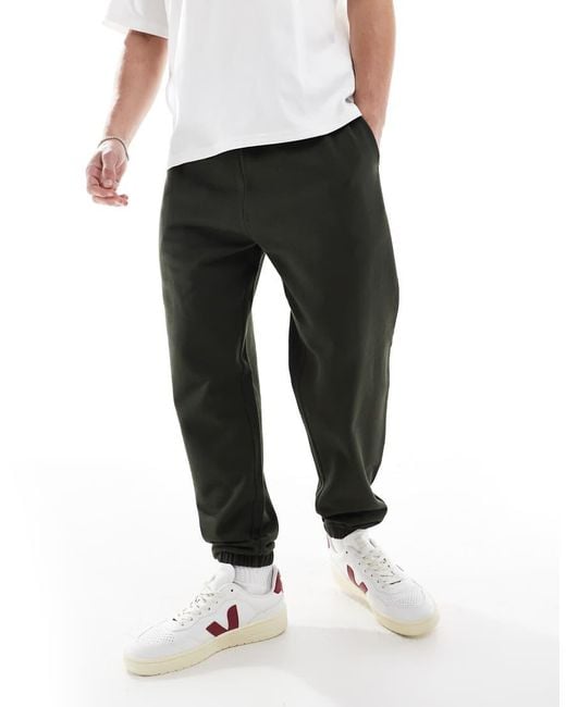 ASOS White Essential Tapered joggers for men