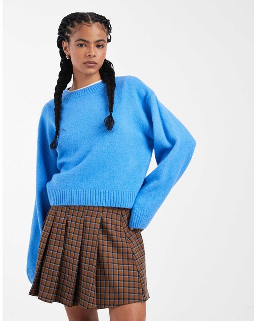 ASOS Blue – oversize-strickpullover