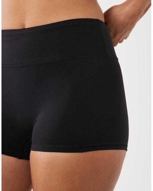Cotton On Black Active Ultra Soft Micro Short