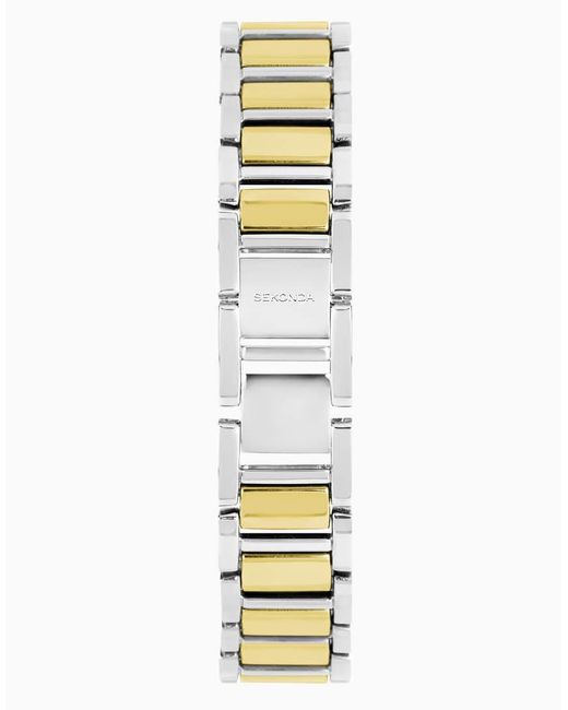 Sekonda Metallic Beaumont 28Mm Round Two Tone Watch