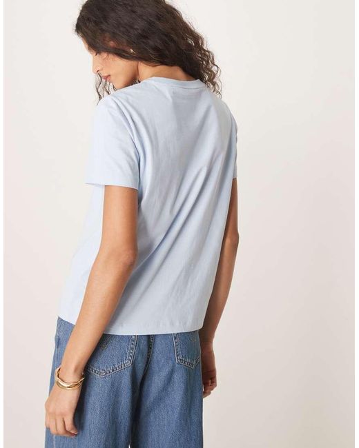 Gant Blue Regular Fit Shield Logo T-shirt