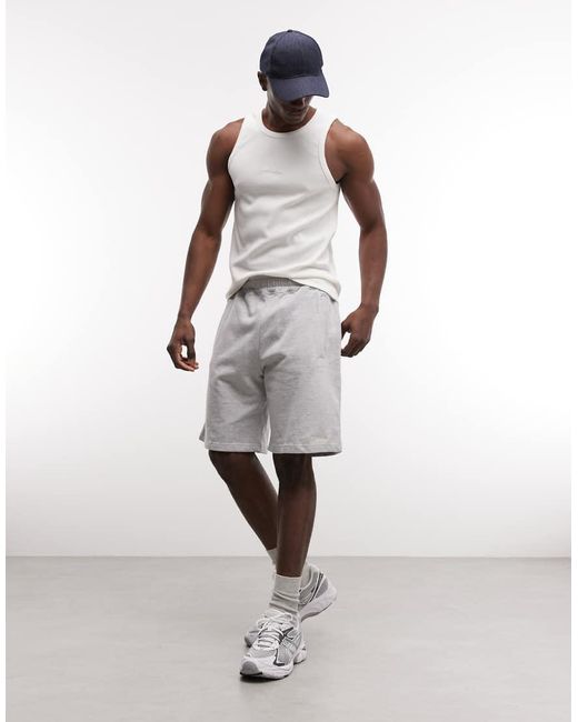 Prohibited White Embrodiery Logo Vest for men