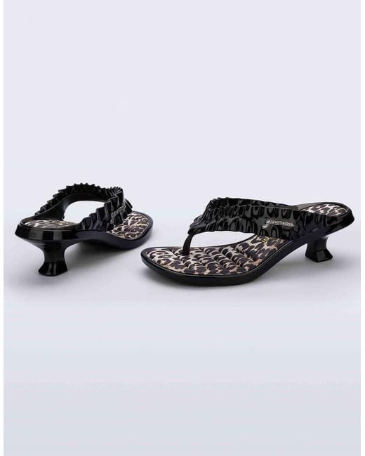 Melissa White Thong Kitten Heel X Ganni