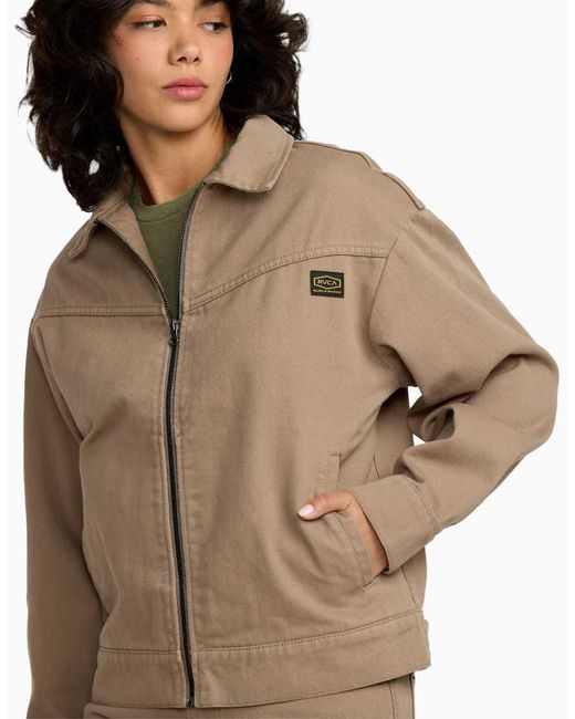RVCA Natural Dayshift Ii Cropped Jacket