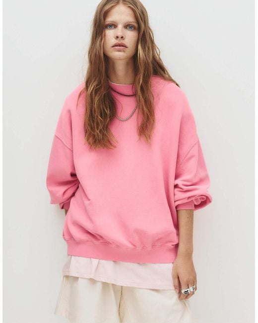 Pull&Bear Pink – sweatshirt