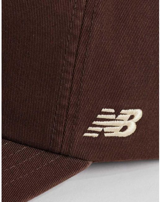 New Balance Brown 6 Panel 1906 Cap