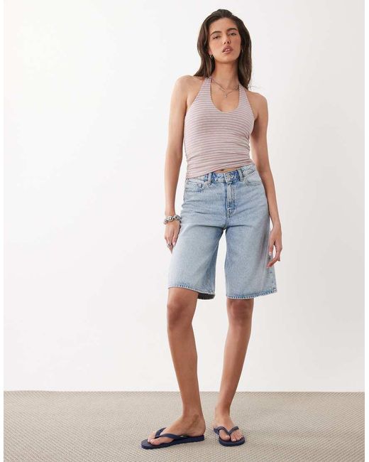 Cotton On Brown All Day V-neck Halter Top