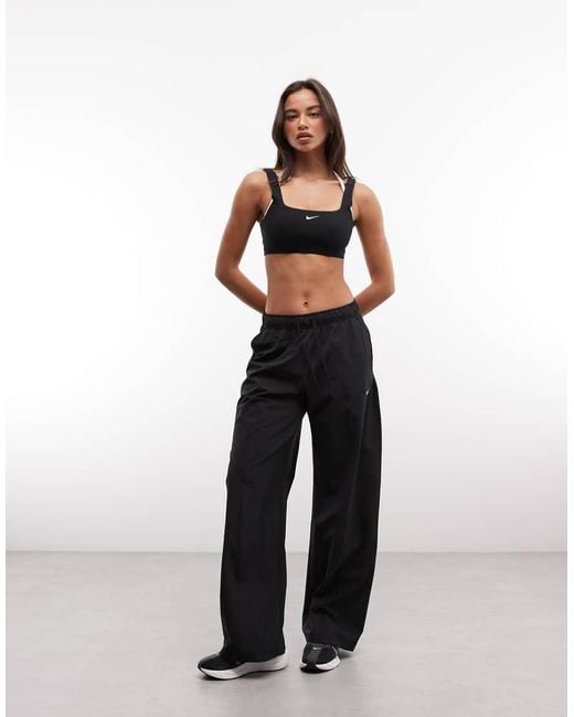 Nike Black One Dri-fit Double Strap Sports Bra