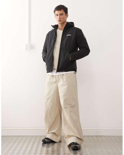 Napapijri Blue Tundra Wind Jacket for men