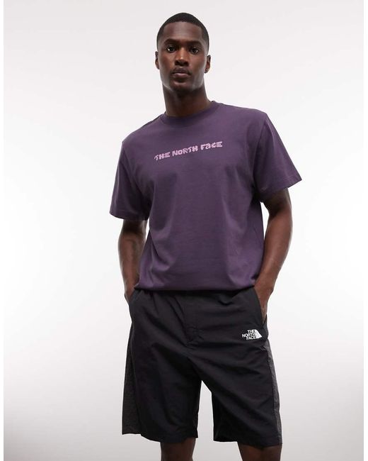 The North Face Blue baggy Beta Shorts for men