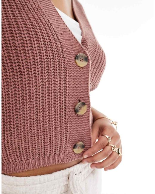 ONLY Pink Knitted Cardigan