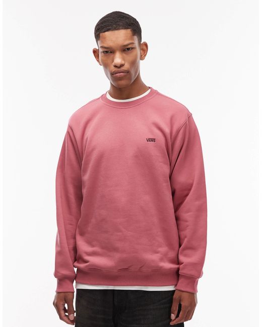 Vans – locker sitzendes t-shirt in Red für Herren