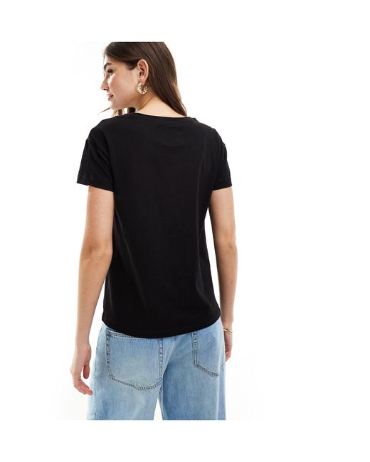 Camiseta negra Armani Exchange de color Black