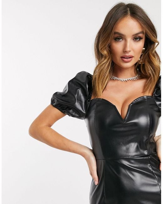 Missguided shop latex dress