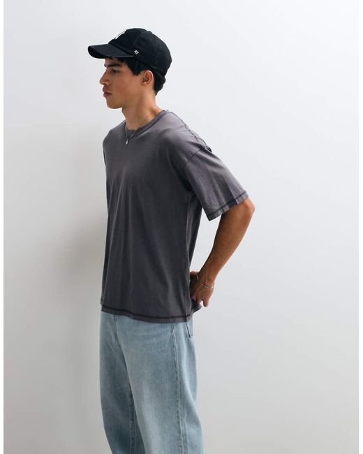 Jack & Jones Blue Oversized T-shirt for men