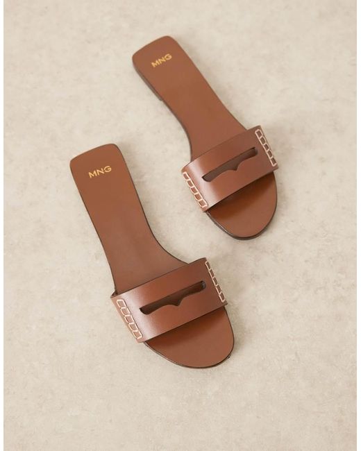 Sandali di Mango in Brown
