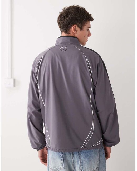 Adidas Originals Gray Teamgeist Track Top for men