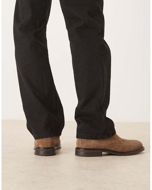 Mango Black Suede Desert Boot for men