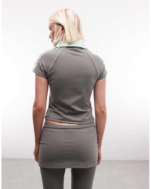 Collusion Gray Football Tshirt
