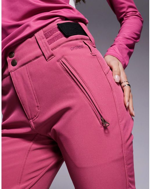 Protest Red – prtrelole – elastische softshell-schneehose
