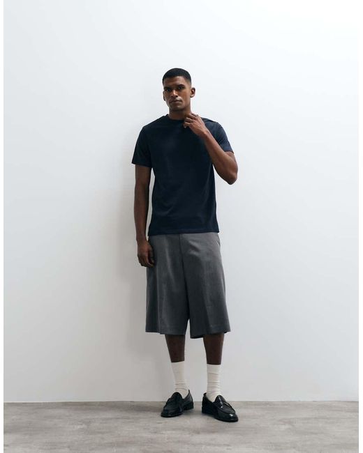 ASOS Blue Essentials Regular Fit T-shirt for men