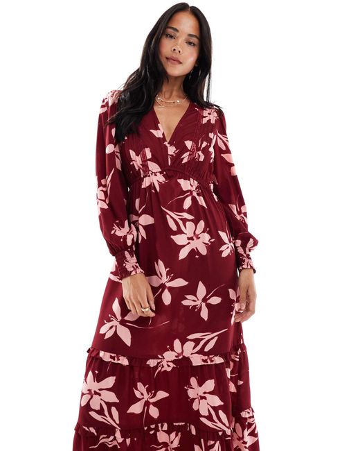 Wednesday's Girl Red – midaxi-kleid