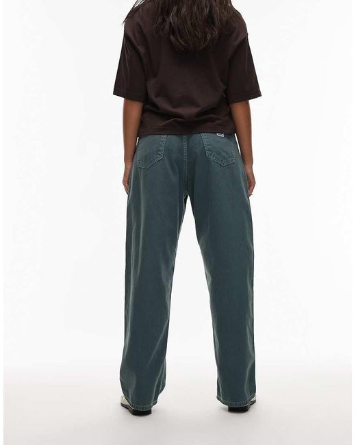 Carhartt Green Brandon Loose Denim Jeans