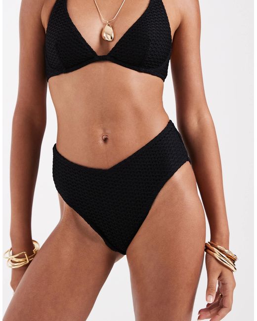 Bas Lindex en coloris Black