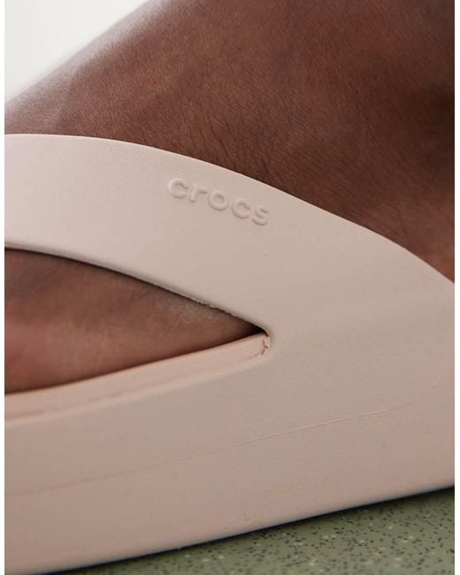 CROCSTM Pink Getaway Platform Flip Flops