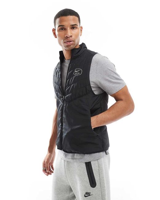 Nike Gray Air Gilet for men