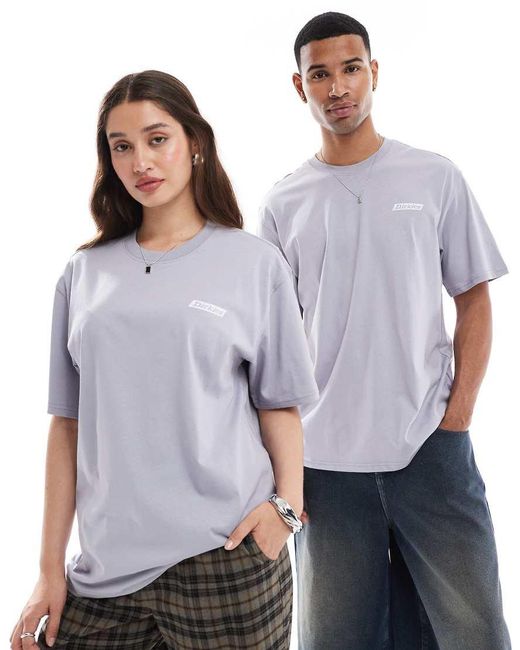 Dickies Blue Heritage Crayon Back Print Logo T-Shirt