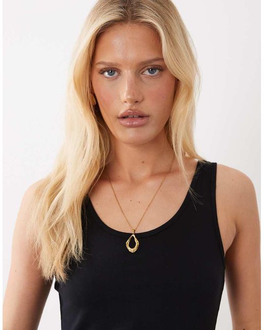 Jdy Black Ribbed Tank Top