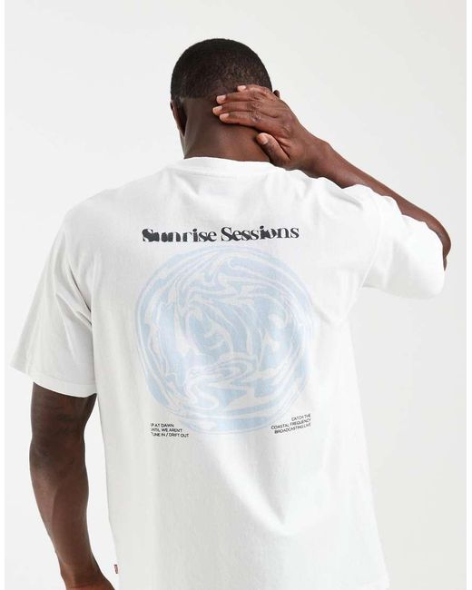 Levi's White Vintage Graphic T-shirt for men
