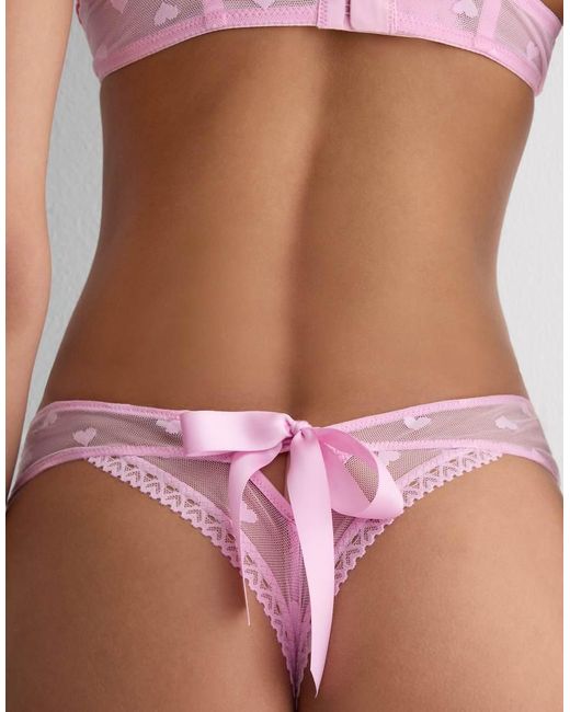 Intimissimi Red The Love Club Brazilian Briefs
