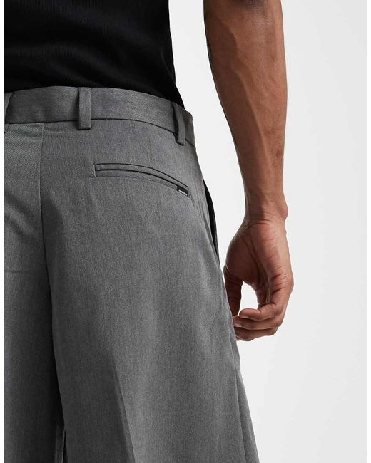 Jack & Jones Natural Longline Tailored Shorts for men