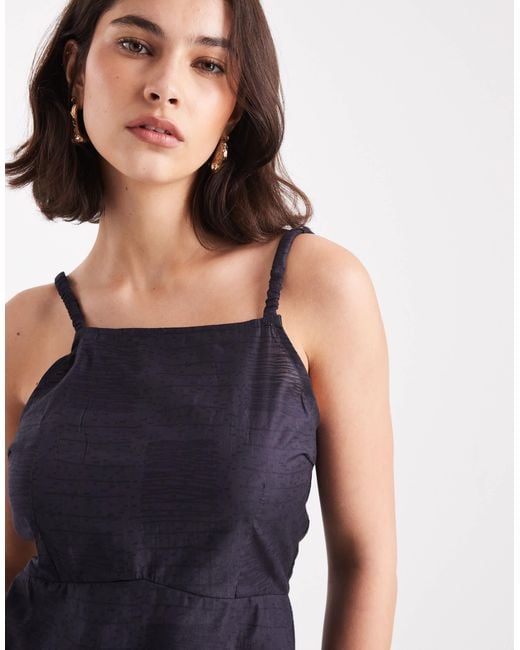 Pieces White Backless Cami Blouse
