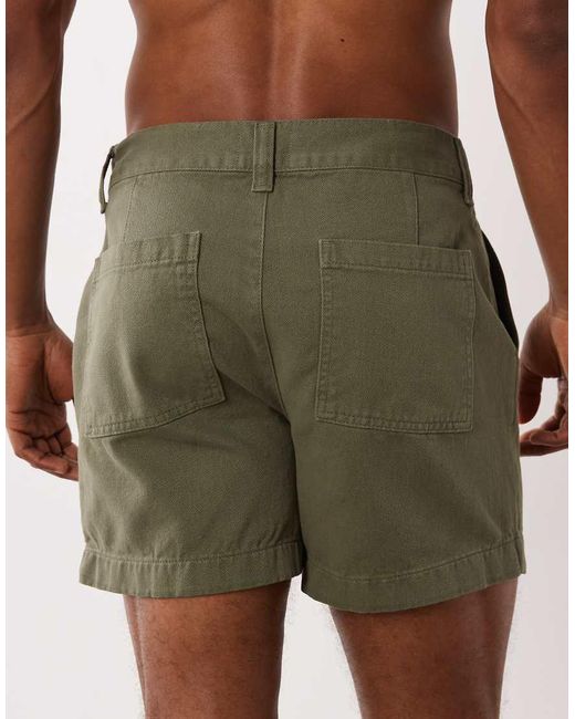 ASOS Green Shorter Length Short for men