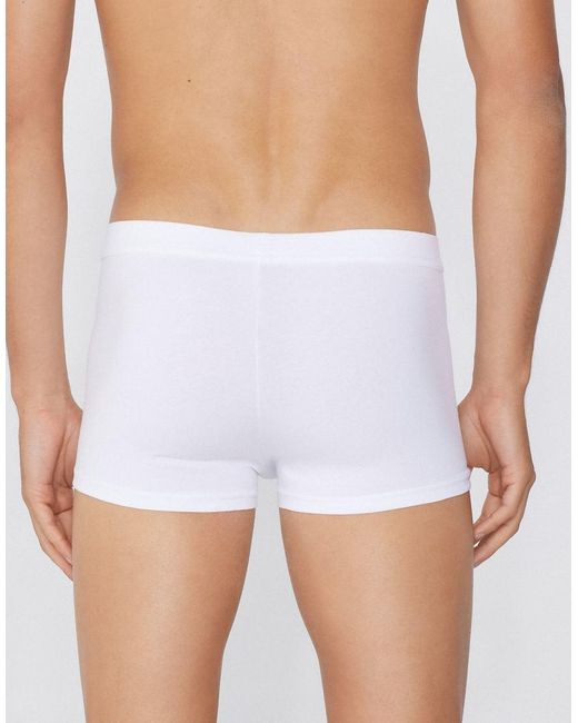 Tezenis White Stretch 3 Pack Cotton Boxers for men
