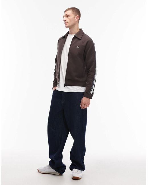 Lacoste Black Taping Co-ord Track Jacket for men