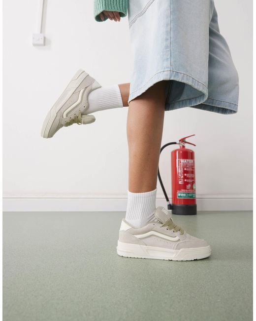 Hylane - baskets chunky en daim - fauve clair Vans en coloris Gray