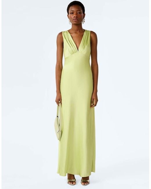 OMNES Green Casey Dress