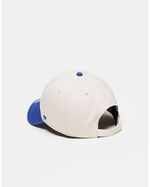 '47 Blue La Dodgers Clean Up Baseball Cap