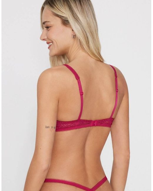 Tezenis Red Venice Secret Love Padded Push-Up Bra