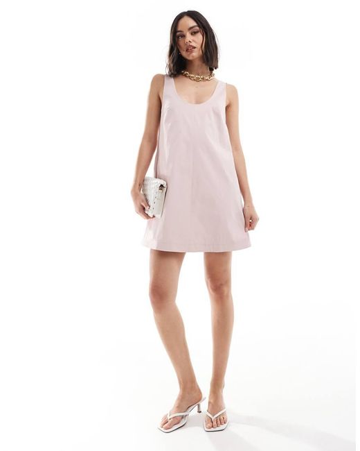 & Other Stories Pink A-Line Shift Dress